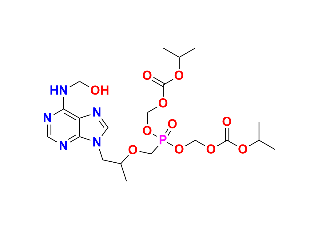 6N-Hydroxymethyl Tenofovir Disoproxil