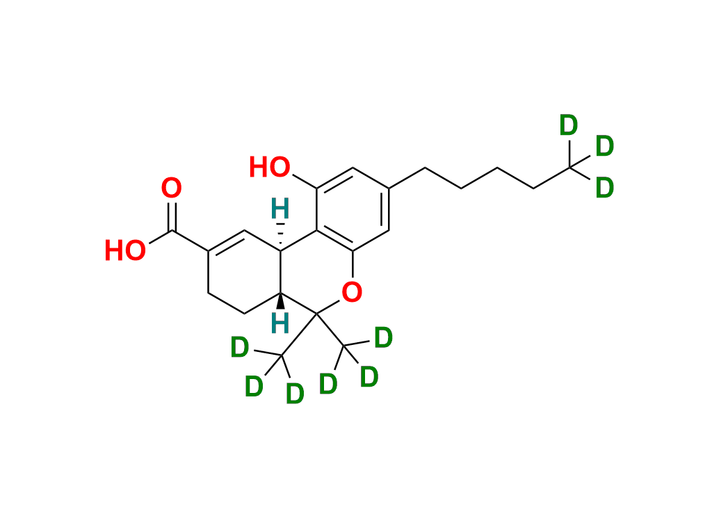 (±)-11-nor-9-Carboxy-Δ9-THC-D9 - AquigenBio