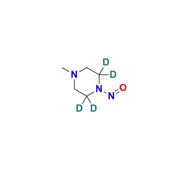 1-methyl-4-nitrosopiperazine-3,3,5,5-d4