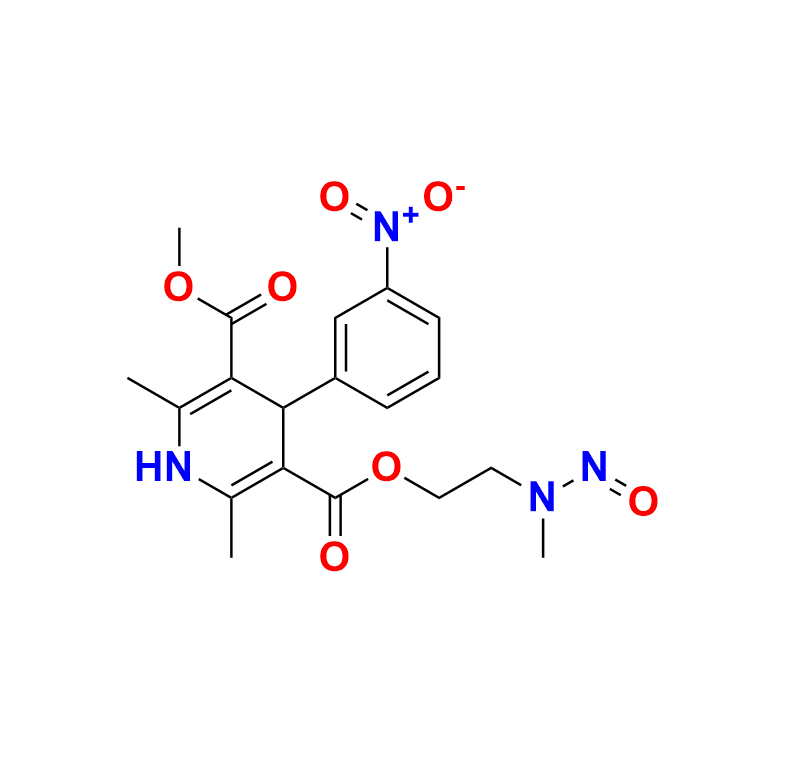 AQ-N001070 N-Nitroso N-Desbenzyl Nicardipine Impurity
