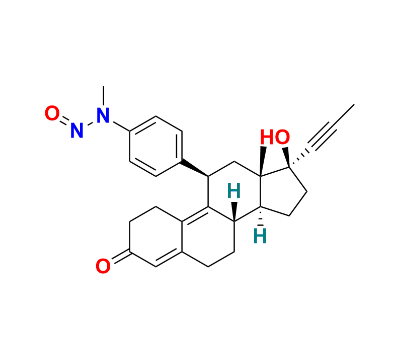 AQ-N000552 N-Nitroso N-Desmethyl Mifepristone