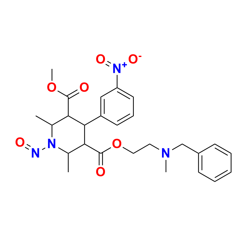 AQ-N001071 Tetrahydro Nitroso Nicardipine