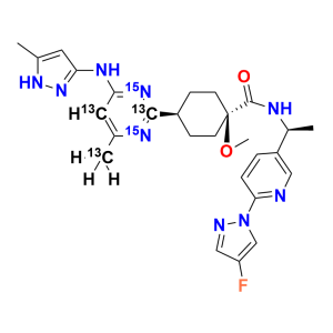 Pralsetinib-13C3-15N2