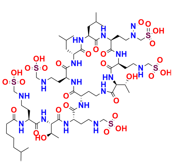 Polymyxin B Nitroso Impurity 10