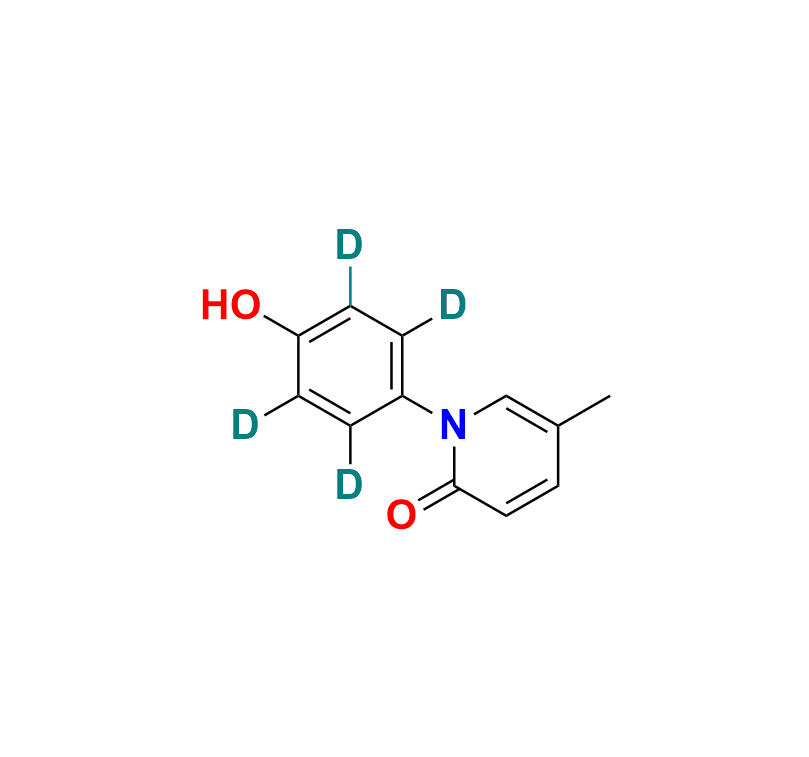 N-(4-Hydroxyphenyl)-5-methyl-2-1H-pyridone D4