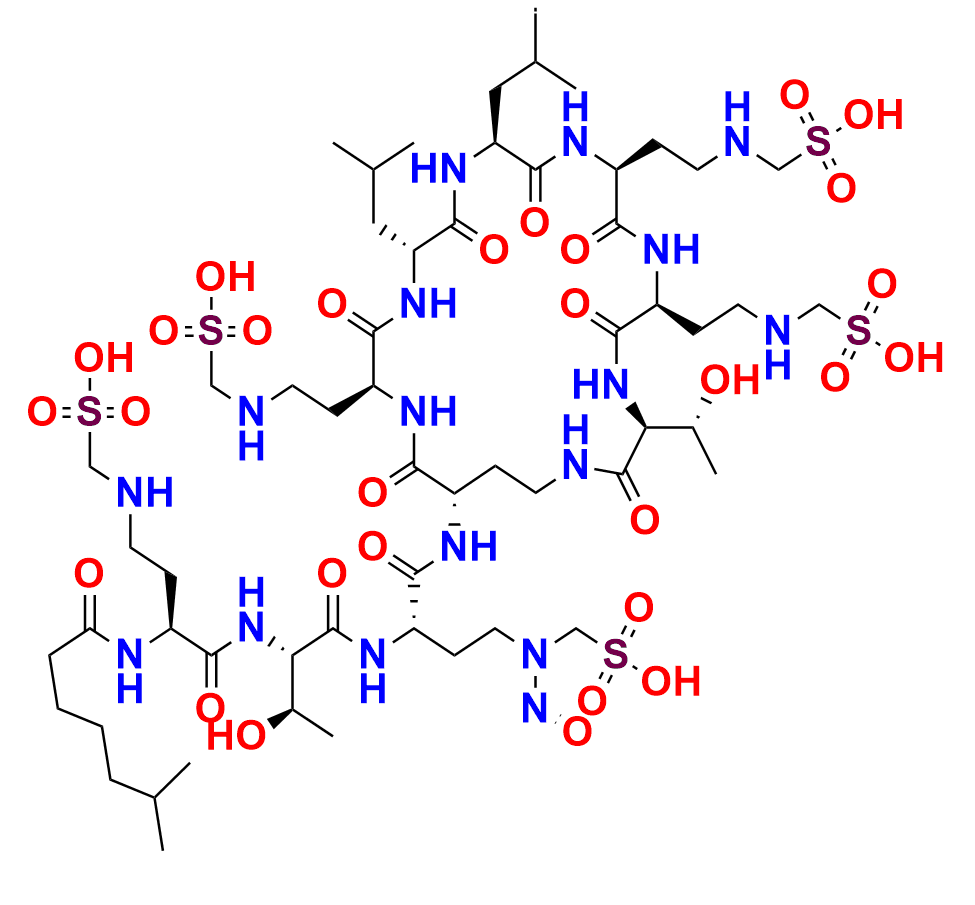 Polymyxin B Nitroso Impurity 11