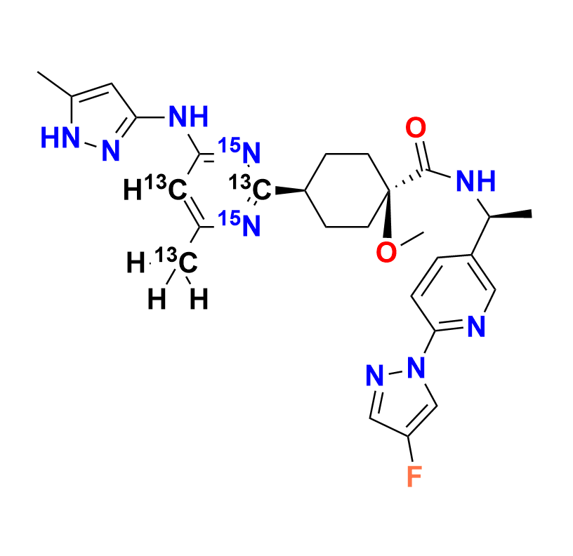 Pralsetinib-13C3-15N2