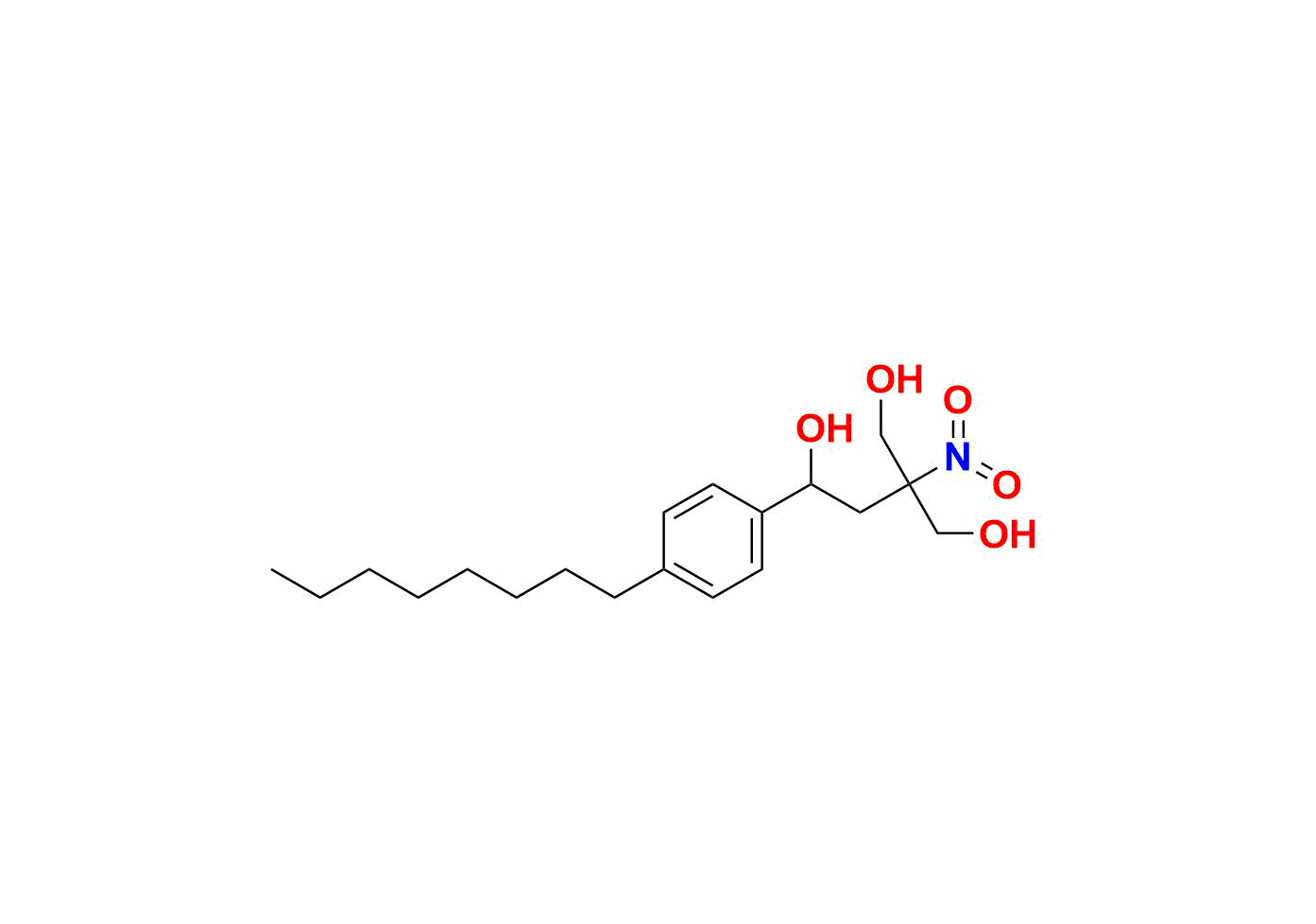 1-Hydroxy-3-nitrodeamino Fingolimod
