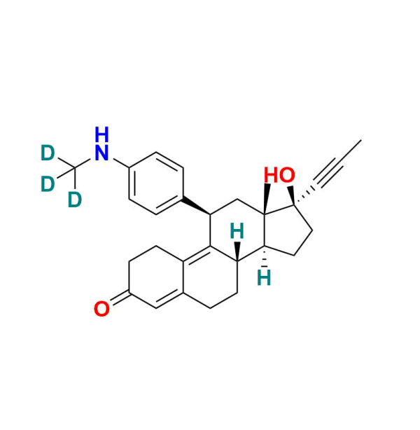N-Desmethyl Mifepristone D3