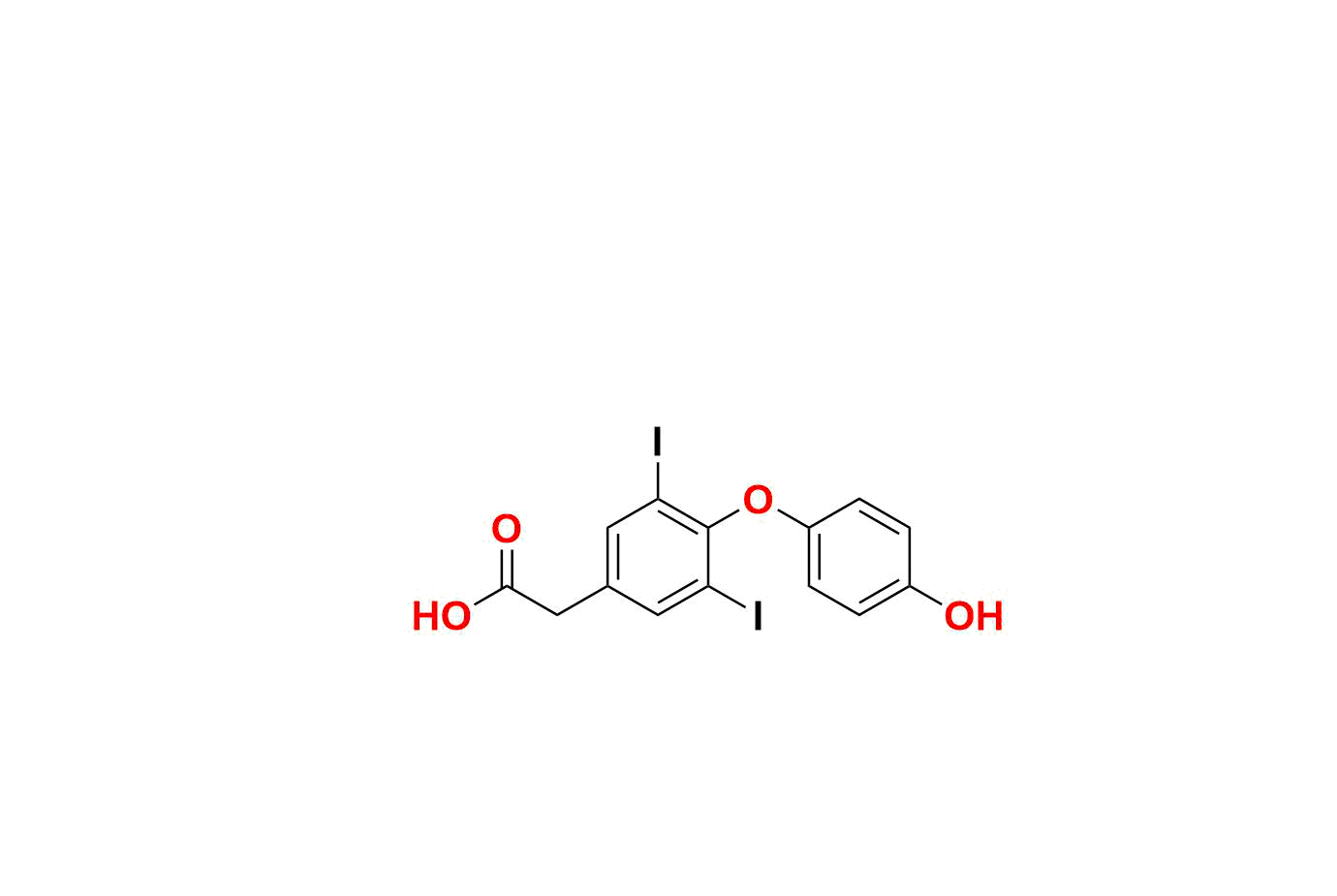 3,5-Diiodo Thyroacetic Acid