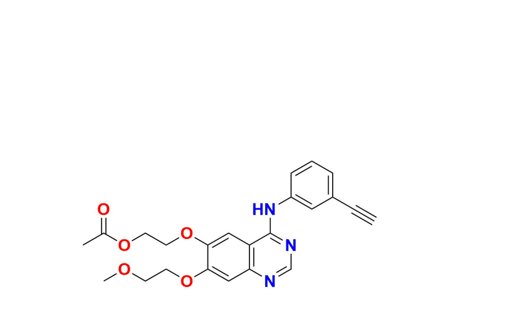 Desmethyl Erlotinib Acetate