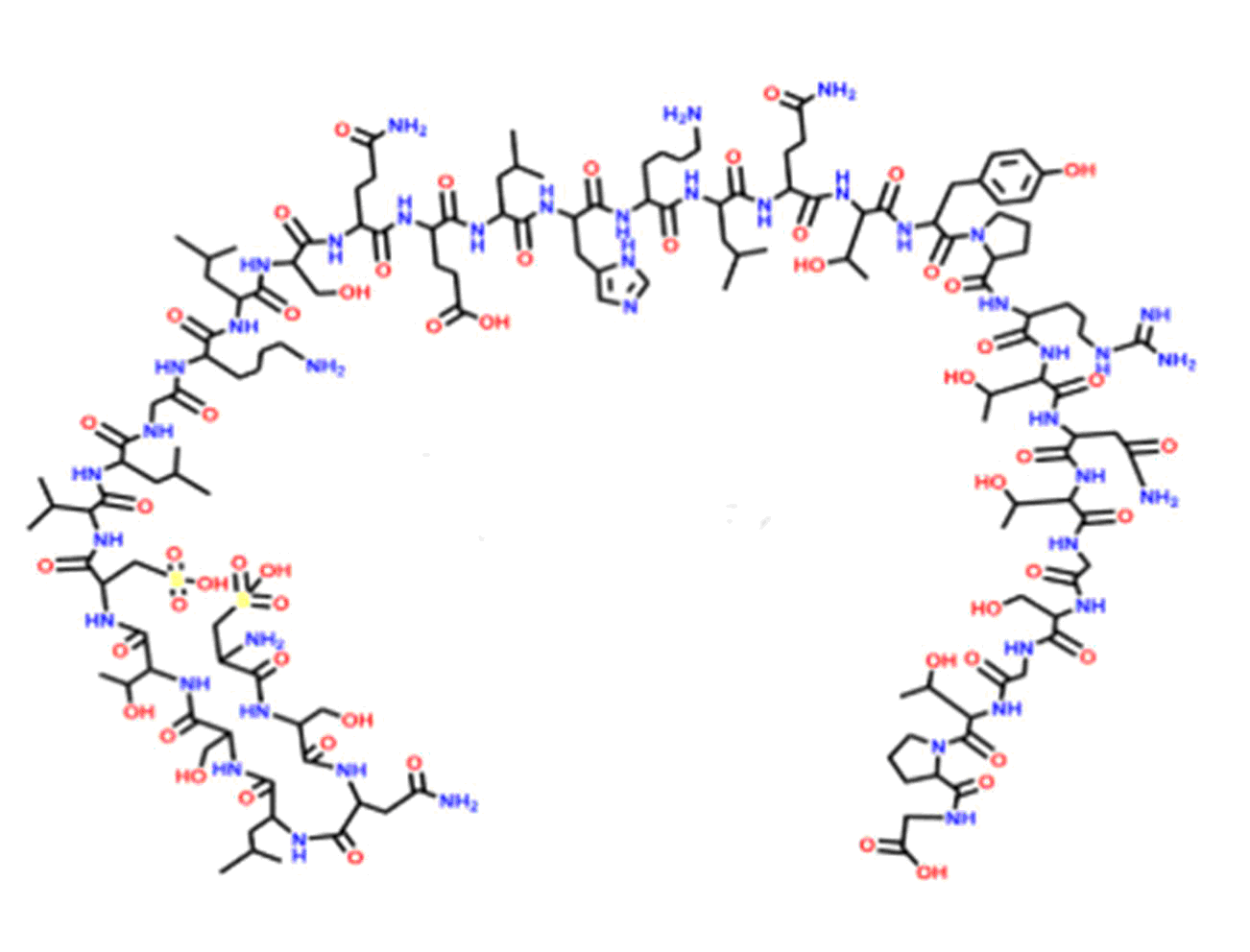 1,7 bis(3-sulfo-L-Ala)-Calcitoninyl glycine