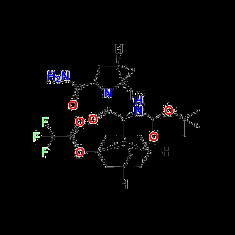 (1R,3r,5R,7S)-3-((S)-1-((tert-butoxycarbonyl)amino)-2-((1S,3S,5S)-3-carbamoyl-2-azabicyclo[3.1.0]hexan-2-yl)-2-oxoethyl)adamantan-1-yl 2,2,2-trifluoroacetate