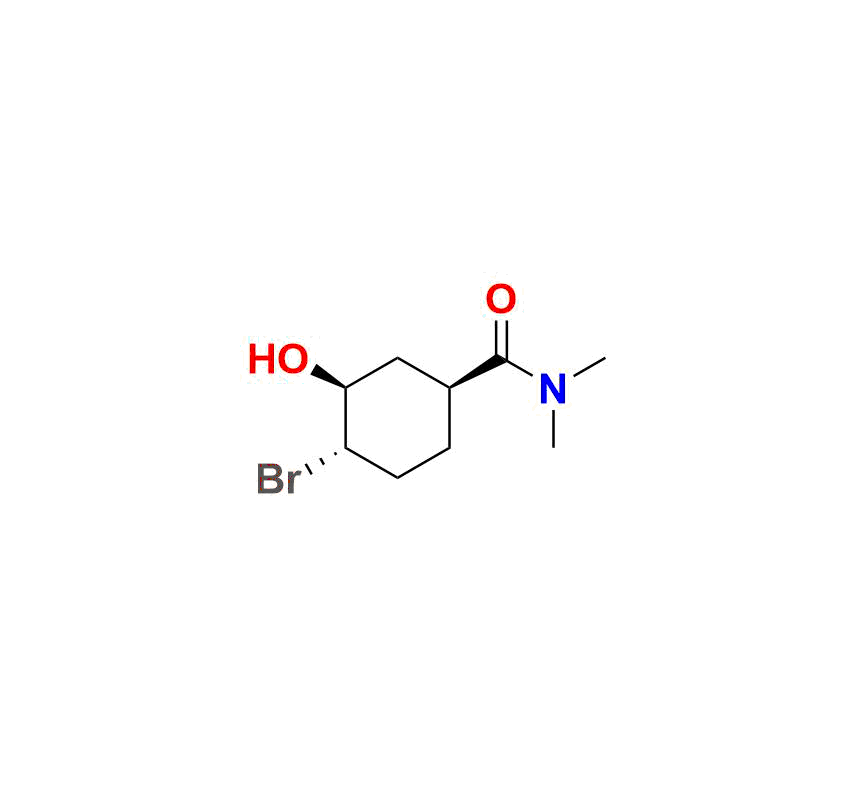 (1S,3S,4S)-4-Bromo-3-hydroxy-N,N-dimethylcyclohexane-1-carboxamide
