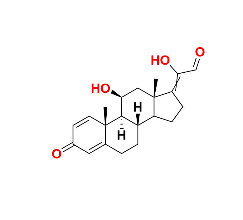 2-hydroxy-2-((8S,9S,10R,11S,13S)-11-hydroxy-10,13-dimethyl-3-oxo-3,6,7,8,9,10,11,12,13,14,15,16-dodecahydro-17H-cyclopenta[a]phenanthren-17-ylidene)acetaldehyde