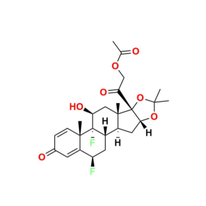 Fluocinolone Acetonide EP Impurity F 21-Acetyl-6?-fluorotriamcinolone Acetonide