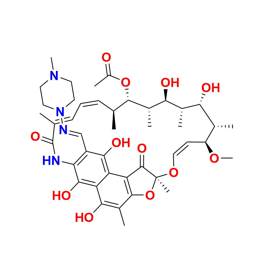 25-Deacetyl-21-Acetyl Rifampicin