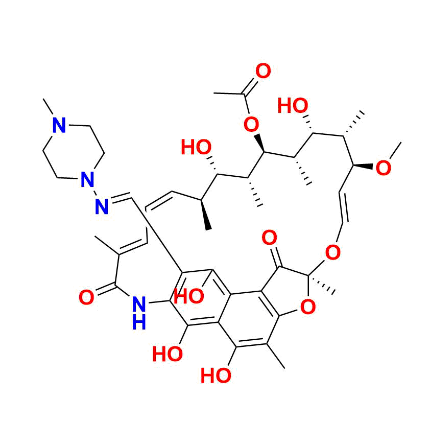 25-Deacetyl-23-Acetyl Rifampicin