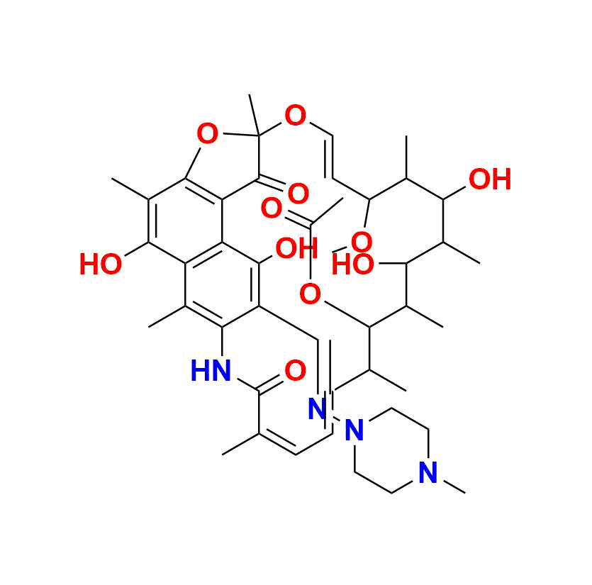 25-Desacetyl-21-acetyl rifampicin