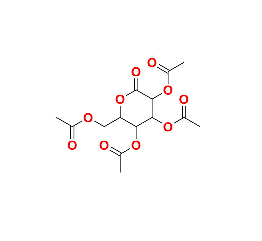 (2R,3R,4S,5R)-2-(Acetoxymethyl)-6-oxotetrahydro-2H-pyran-3,4,5-triyl triacetate