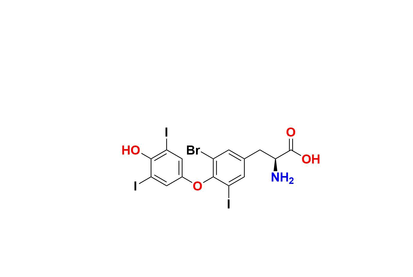 L-Tyrosine,3,5-diiodo-o-(4-Methoxyphenyl)