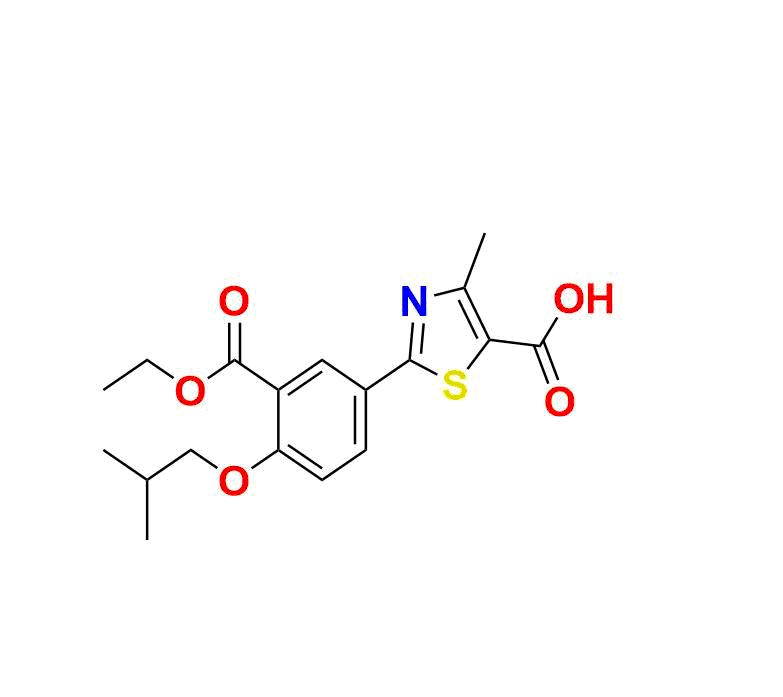 3-Descyano-3-ethoxycarbonyl Febuxostat