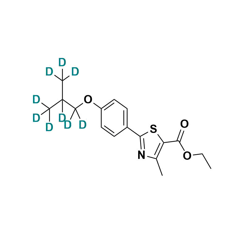 3-Descyano Febuxostat D9 Ethyl Ester