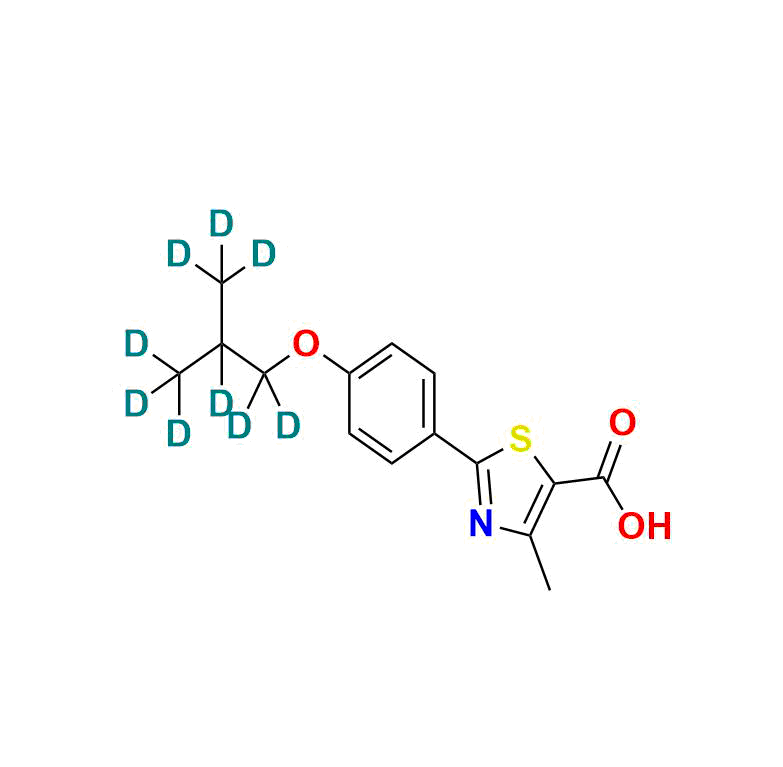 3-Descyano Febuxostat D9