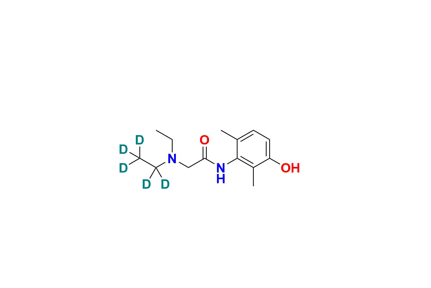 Lidocaine BP Impurity K (HCl salt)