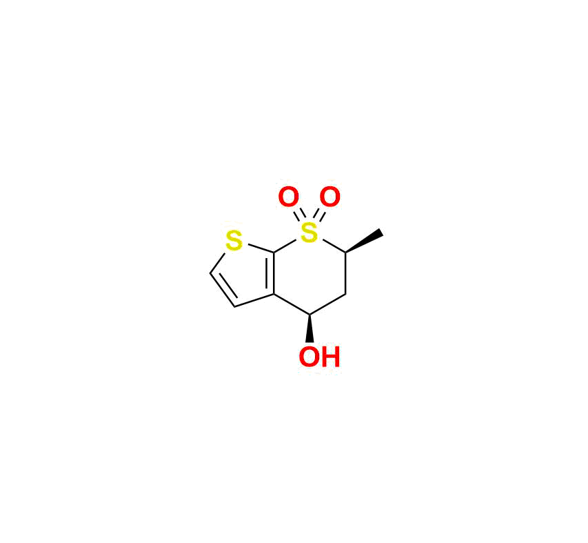 (4R,6S)-4-Hydroxy-6-methyl-5,6-dihydro-4H-thieno[2,3-b]thiopyran 7,7-dioxide