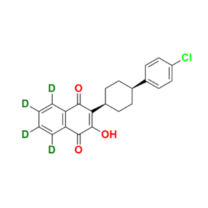 cis-Atovaquone-d4 (Atovaquone EP Impurity B-d4)