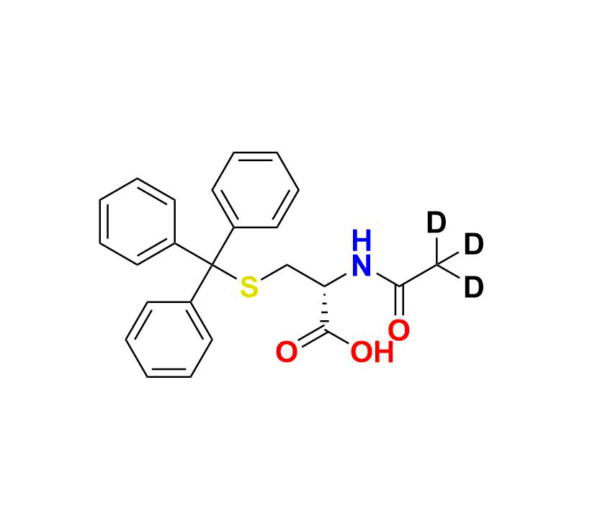 N-(Scetyl-d3)-S-trityl-L-cysteine