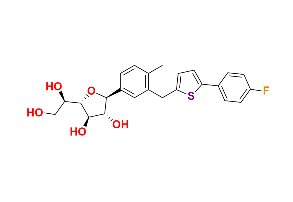 Canagliflozin Chloromethoxy Impurity