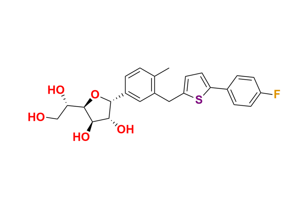 Canagliflozin Chloromethoxy Impurity