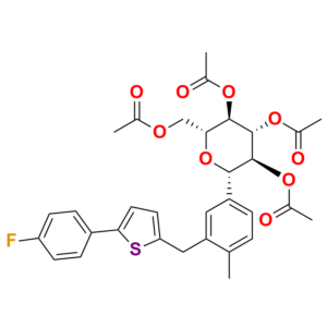Tetra acetyl Canagliflozin