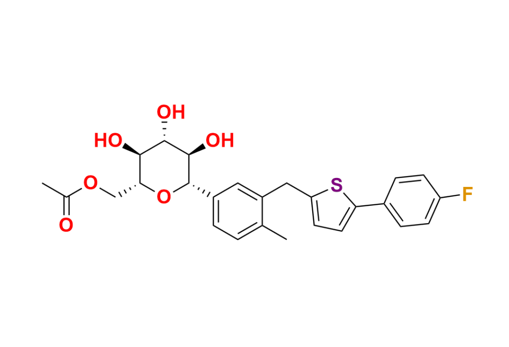 Tetra acetyl Canagliflozin