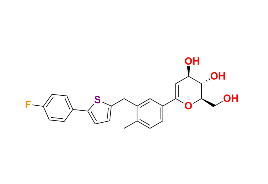 Canagliflozin Chloromethoxy Impurity