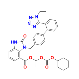 Candesartan Cilexetil N2-Trityl Methoxy Analog