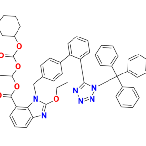Candesartan Cilexetil N2-Trityl Methoxy Analog