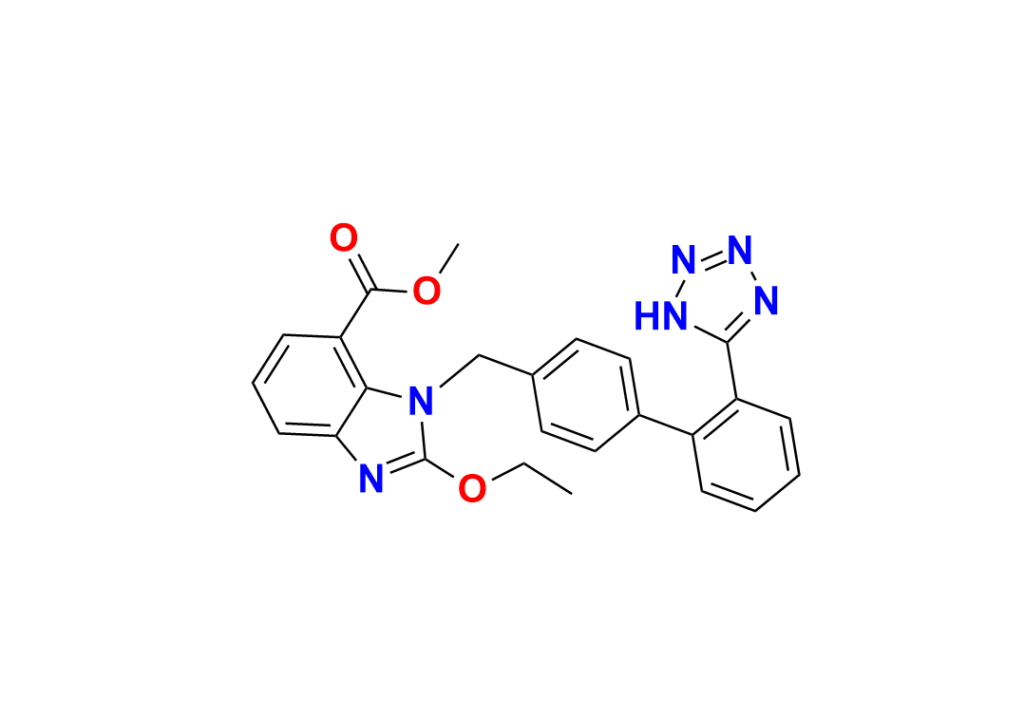 Candesartan Cilexetil N2-Trityl Methoxy Analog