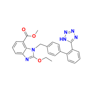 Candesartan Cilexetil N2-Trityl Methoxy Analog