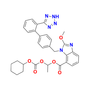 Candesartan Cilexetil N2-Trityl Methoxy Analog
