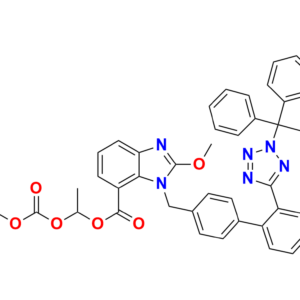 Candesartan Cilexetil N2-Trityl Methoxy Analog