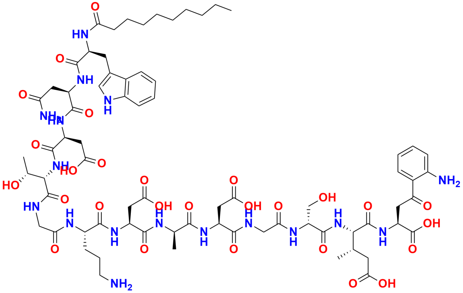 AQ-D001412.png Daptomycin Lactone Open Ring Impurity