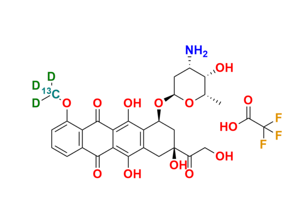 Doxorubicin 13CD3 TFA