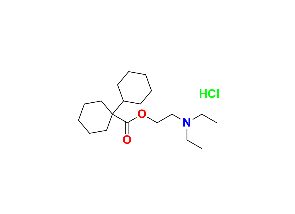 Dicycloverine hydrochloride