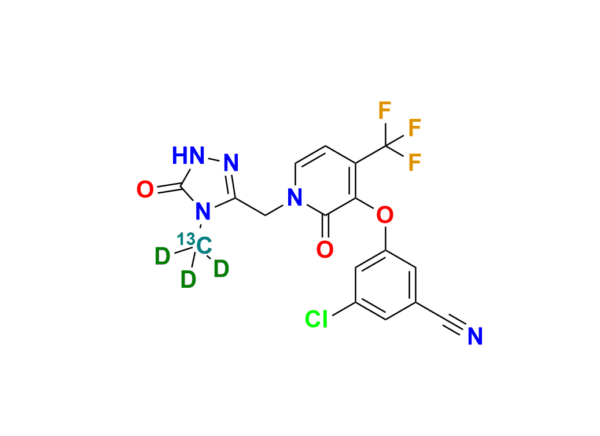 Doravirine 13CD3
