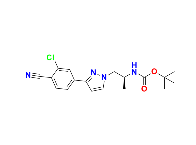 N-Nitroso Darolutamide Pyrazol benzonitrile Impurity