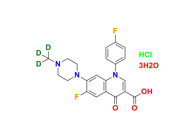 Difloxacin-d3 Hydrochloride Trihydrate