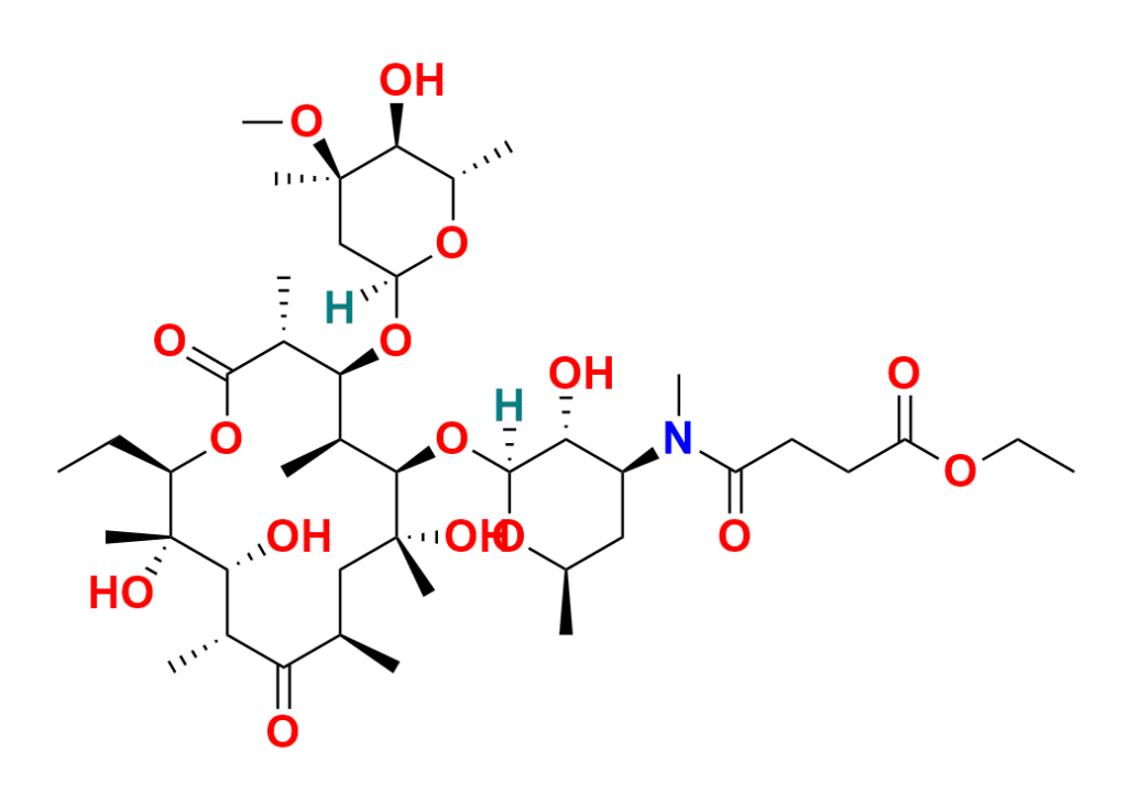 Erythromycin lactobionate A